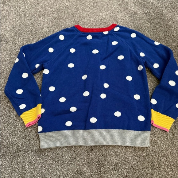 Hanna Andersson Rainbow Cardigan Sweater Sz 120cm - Picture 3 of 5